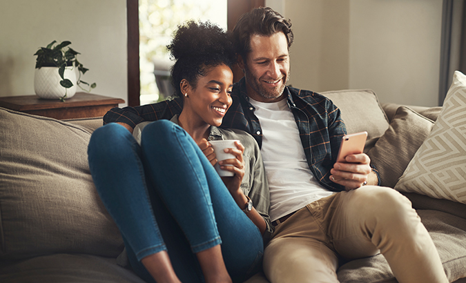 couple on couch